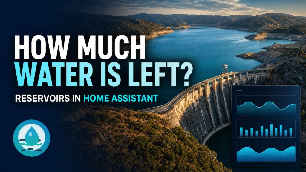 Home Assistant water reservoir integration Global Water Reservoirs with a dam and water-level charts