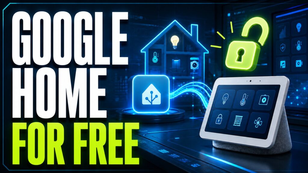 Google Home connected to Home Assistant for free