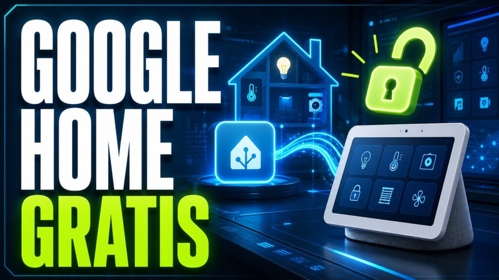 Google Home conectado gratis con Home Assistant