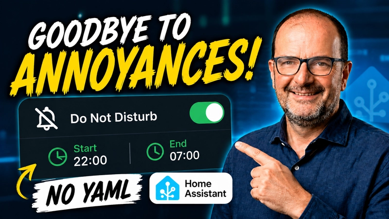 Basic Do Not Disturb in Home Assistant without YAML