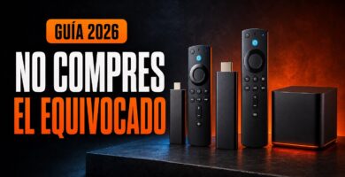 Comparativa de Fire TV 2026 con el texto No compres el equivocado
