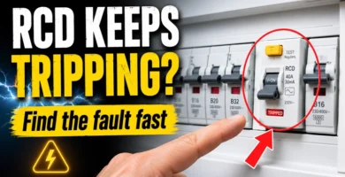 RCD keeps tripping in a European electrical consumer unit