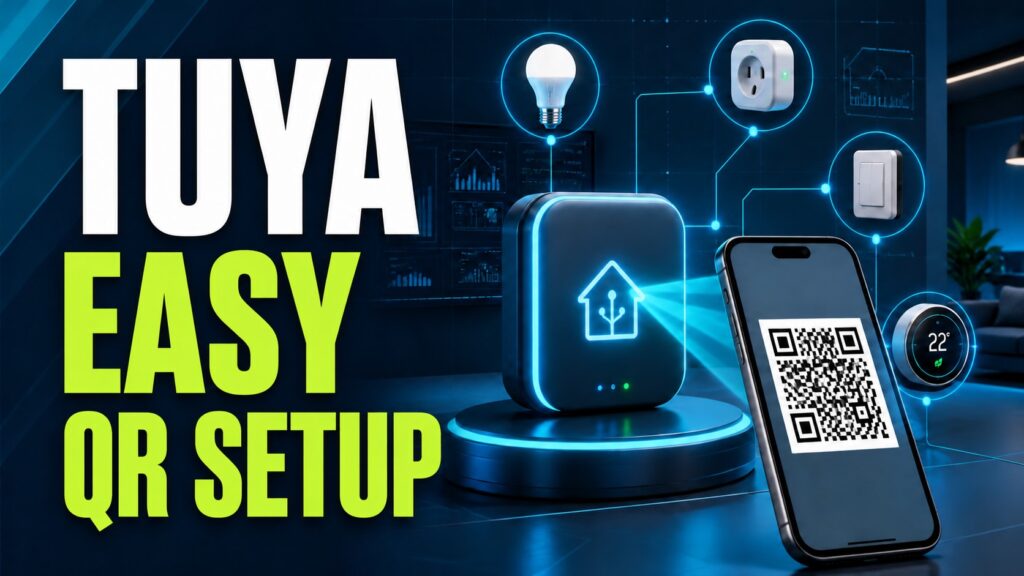 Easy Tuya setup in Home Assistant using a QR code