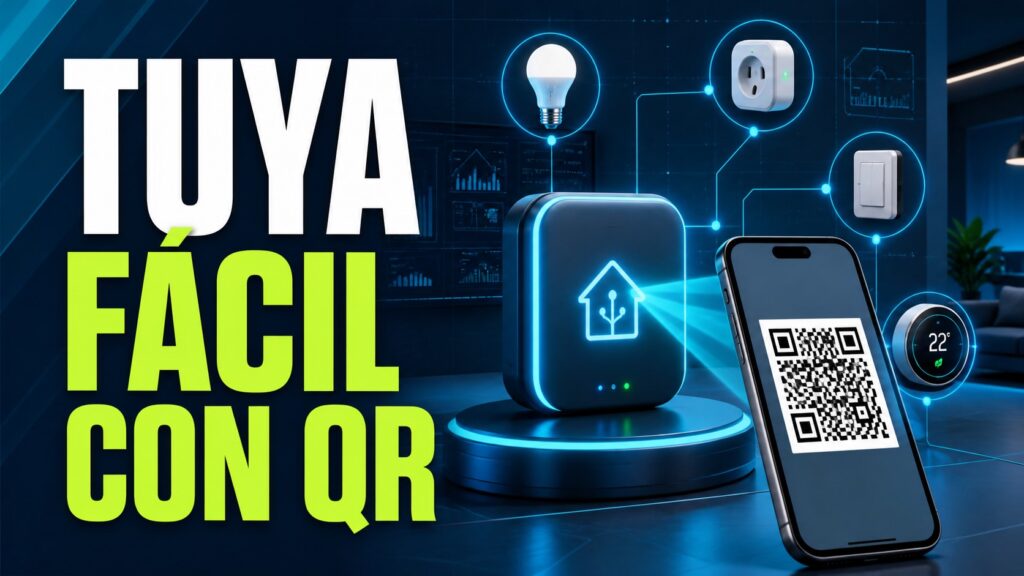 Configuración fácil de Tuya en Home Assistant mediante QR