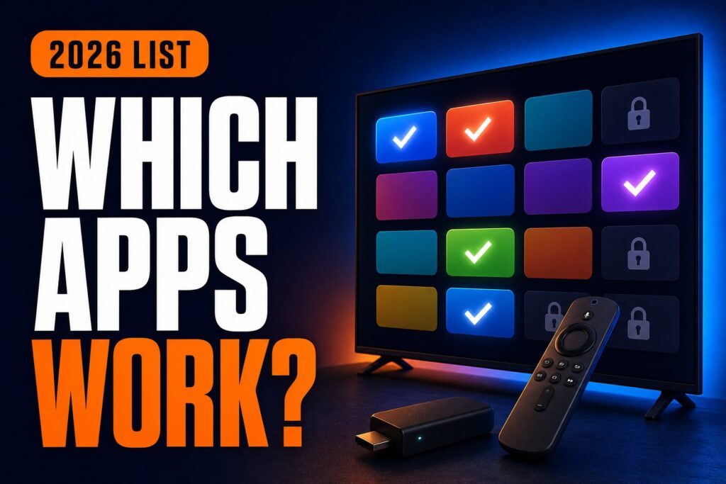 Fire TV with Vega OS and the question Which apps work