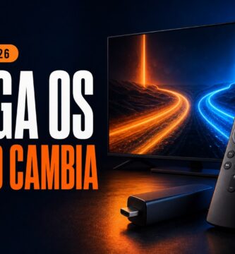 Fire TV con Vega OS y el texto Todo cambia