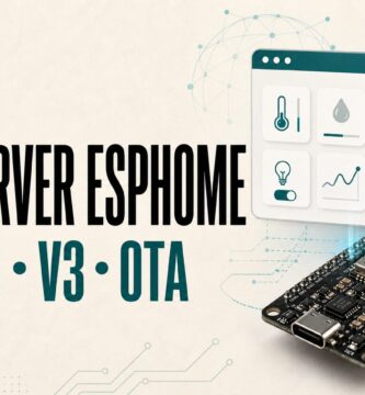 ESP32 con Web Server ESPHome v3 protegido mediante autenticación y OTA