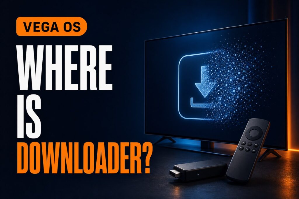 Fire TV with Vega OS and the question Where is Downloader