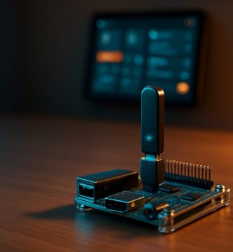 Zigbee2MQTT in Home Assistant with a Zigbee coordinator and connected devices