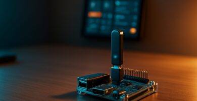 Zigbee2MQTT in Home Assistant with a Zigbee coordinator and connected devices