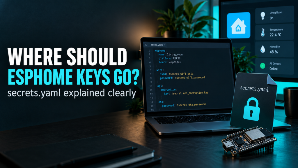 ESPHome secrets.yaml guide for Home Assistant