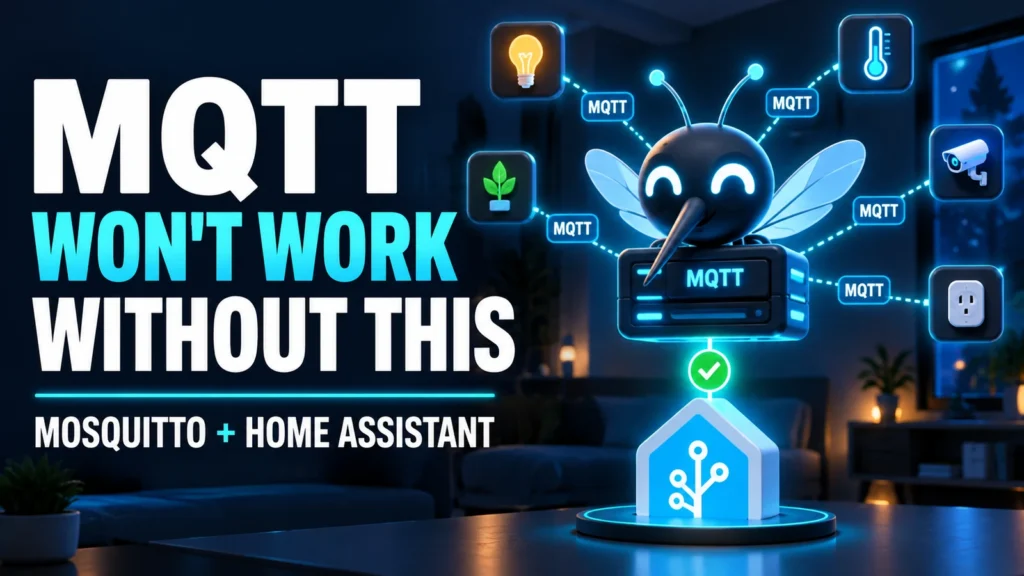 Install Mosquitto Broker MQTT in Home Assistant