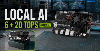 Seeed Studio reComputer RK3576 for local AI with optional RK1820 accelerator