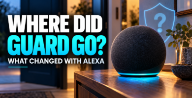 Echo with the headline Where did Guard go? and What changed with Alexa