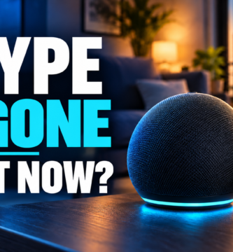 Echo and phone with the headline Skype is gone, what now?